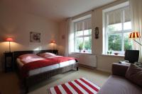 Postel nebo postele na pokoji v ubytování Hotel Alte Landschule