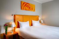 Posteľ alebo postele v izbe v ubytovaní Focus Hotel Katowice Chorzów