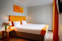 Posteľ alebo postele v izbe v ubytovaní Focus Hotel Katowice Chorzów