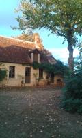 a house with a tree in front of it at la vigneraie in Seigy