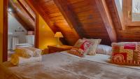Posteľ alebo postele v izbe v ubytovaní Saplan Real Estate CUMA