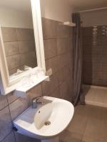 Koupelna v ubytování Hotel Horizonte