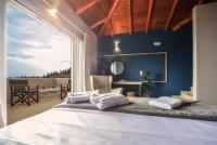 Posteľ alebo postele v izbe v ubytovaní Danai Villa by PaxosRetreats