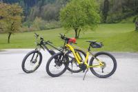Jazda na bicykli v okolí ubytovania Familien-Bauernhof Neumoar