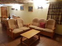 Posezení v ubytování Casa Rural Barba