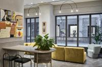 A seating area at Perianth Hotel
