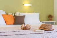Posteľ alebo postele v izbe v ubytovaní Panorama Studios & Apartments
