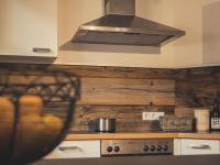 A kitchen or kitchenette at Postwirt Annaberg