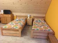 Posteľ alebo postele v izbe v ubytovaní Privat 66