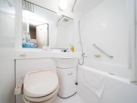 Natural Hot Spring SUPER HOTEL Kumamoto Chamber of Commerceにあるバスルーム
