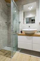 Kúpeľňa v ubytovaní Mennica Residence Chic Apartment