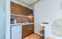 Kuchyň nebo kuchyňský kout v ubytování Apartment Complex Iris