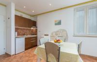 Kuchyň nebo kuchyňský kout v ubytování Apartment Complex Iris