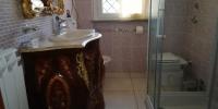 A bathroom at One M