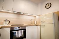 Kuchyň nebo kuchyňský kout v ubytování Cvernovka Business&Leisure apartment by Kovee