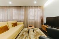 TV a/nebo společenská místnost v ubytování Lisbon Avenue Marquês - Luxury Apart