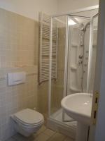 A bathroom at Locanda del Brinsc
