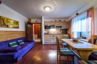 Kuchyň nebo kuchyňský kout v ubytování Apartmány Domino