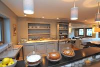 Kuchyň nebo kuchyňský kout v ubytování Baita Fanti Ski & Bike