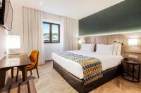 Eurostars Puerta Realにあるベッド