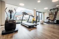 Posilňovňa alebo fitness centrum v ubytovaní Hotel Gran Ciasa