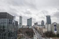 Výhľad na mesto Varšava alebo výhľad na mesto priamo z apartmánu