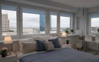 Posteľ alebo postele v izbe v ubytovaní WLR Apartments - Świętokrzyska I