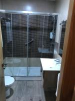 Koupelna v ubytování Hostal Los Encinares