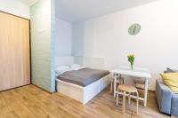 Posteľ alebo postele v izbe v ubytovaní Apartament Master