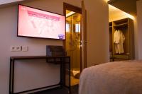 Telewizja i/lub zestaw kina domowego w obiekcie Hotel Marathon