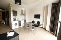 Kuchyň nebo kuchyňský kout v ubytování Alvear Suites
