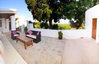 A seating area at Can Vich