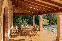 A garden outside Villa Granoters By homevillas360