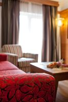 Posteľ alebo postele v izbe v ubytovaní Hotel Haus Michaela