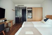 La Casa hotel Gwangmyeongにあるベッド