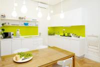 Kuchyň nebo kuchyňský kout v ubytování Apartment Marmonaut