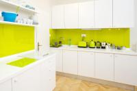 Kuchyň nebo kuchyňský kout v ubytování Apartment Marmonaut