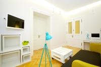 TV a/nebo společenská místnost v ubytování Apartment Marmonaut