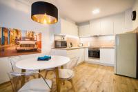 Kuchyň nebo kuchyňský kout v ubytování Cvernovka Business&Leisure apartment by Kovee
