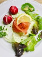 GriesにあるMaison d'hôtes Aux Deux Cigognesの白皿