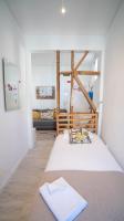 Postel nebo postele na pokoji v ubytování São Lázaro Lisbon Apartments