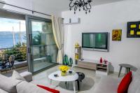 A seating area at Holy Paraskevi Apartment