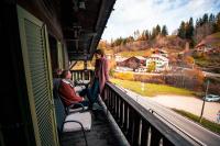 Balkón alebo terasa v ubytovaní Rider Hotel Obereggen