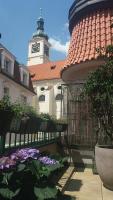 Zahrada ubytování PragueOne Apartment,A/C,Terrace