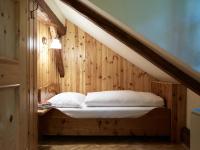 Łóżko lub łóżka w pokoju w obiekcie Ferienwohnung Raderhaus