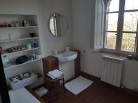 Kúpeľňa v ubytovaní villa montalcino palazzina castelverdelli