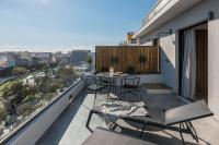 Balkón alebo terasa v ubytovaní Hub Suites, Luxury living in Athens