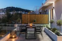 Balkón alebo terasa v ubytovaní Hub Suites, Luxury living in Athens