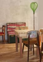 A seating area at Albergo delle Spezie