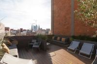 Balkón alebo terasa v ubytovaní Aspasios Sagrada Familia Apartments